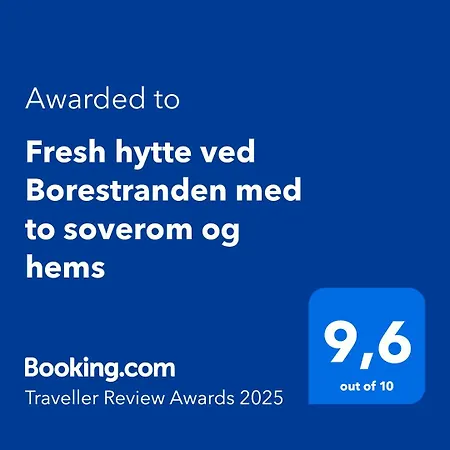 펜션 Fresh Ved Borestranden Med To Soverom Og Hems