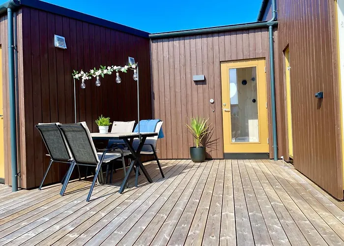 Fresh Ved Borestranden Med To Soverom Og Hems Casa de Férias *
