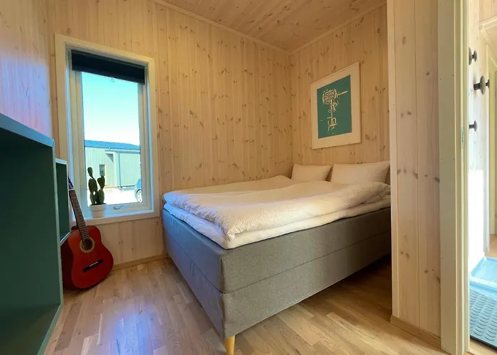 펜션 Fresh Ved Borestranden Med To Soverom Og Hems Klepp