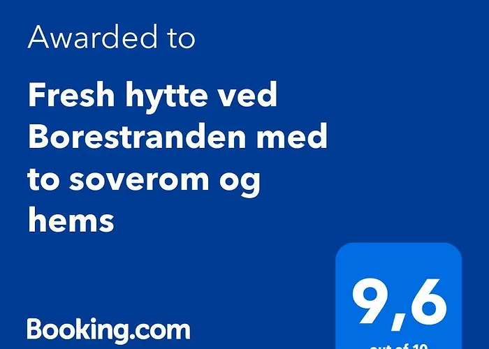 펜션 Fresh Ved Borestranden Med To Soverom Og Hems